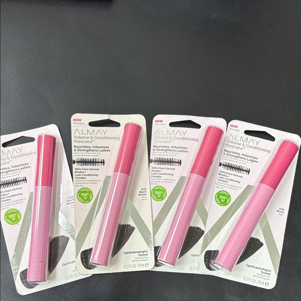Almay Volume & Conditioning Mascara Lot of (4) new in packaging